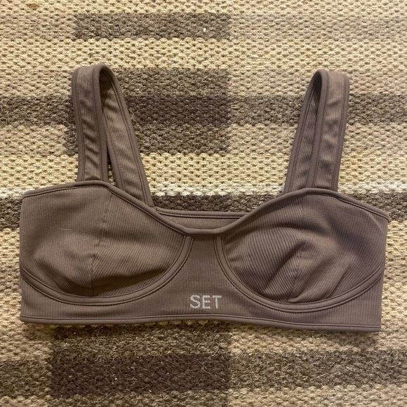 Set Active Women’s Contour Sculptknit Bra Size S Activewear Athletic Sportsbra - Picture 2 of 5